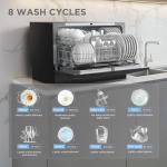 COMFEE’ Energy Star Portable Countertop Dishwasher