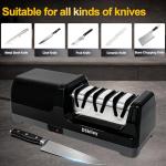 DSkiley 3-Stage Electric Knife Sharpener for Kitchens