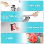 VALONDINO Commercial Shaved Ice Snow Cone Machine