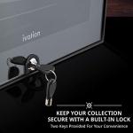 Ivation 12-Bottle Wine Cooler Refrigerator with Lock