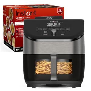 Instant Vortex Plus 6QT Air Fryer with Recipes