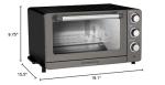 Cuisinart 8-in-1 Convection Toaster Oven, Black