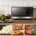 BLACK+DECKER 1000W Digital Microwave Oven, Black