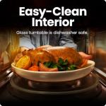 Chefman 1.1 Cu. Ft. Stainless Steel Microwave Oven