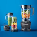 NutriBullet 1200W Full-Size Blender Combo - Dark Gray