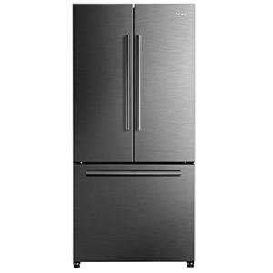 Galanz 18 Cu Ft French Door Refrigerator with Ice Maker