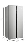 Hamilton Beach 20.6 cu ft Stainless Steel Refrigerator