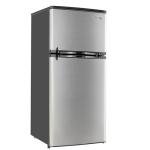 RecPro 12V Stainless Steel RV Refrigerator - 4.4 Cu Ft