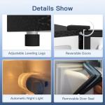 BANGSON 4.0 Cu.Ft Small Refrigerator with Freezer