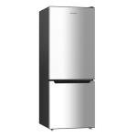 BANGSON 7.1 Cu.Ft Bottom Freezer Refrigerator - Silver