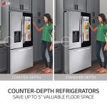 LG 26 Cu. Ft. Stainless Steel French Door Fridge