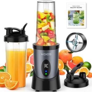 KOIOS 900W Personal Smoothie Blender with Bottles
