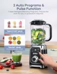Ganiza Smoothie Blender with Portable Cups and Control