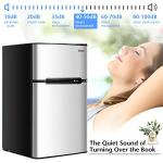COSTWAY 3.2 Cu Ft Compact Refrigerator with Freezer
