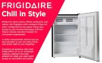 Frigidaire 2.5 cu ft Stainless Steel Refrigerator