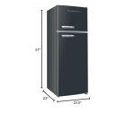 Frigidaire 7.5 Cu Ft Retro Black Mini Refrigerator
