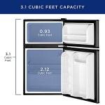 GE 3.1 Cu. Ft. Double-Door Mini Fridge