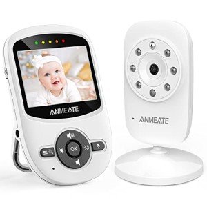 ANMEATE Video Baby Monitor with Night Vision