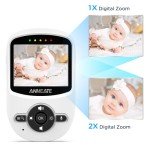 ANMEATE Video Baby Monitor with Night Vision