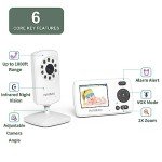 HelloBaby 1000ft Video Baby Monitor with Audio