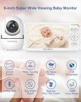 HelloBaby 6" Video Baby Monitor with Two-Way Audio