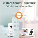 HelloBaby 1000ft Video Baby Monitor with Audio