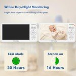 HelloBaby 6" Video Baby Monitor with Two-Way Audio