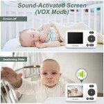 HelloBaby 1000ft Video Baby Monitor with Audio