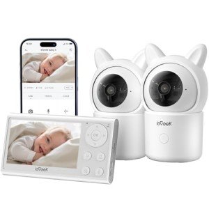 ieGeek 2-Camera Split-Screen Baby Monitor
