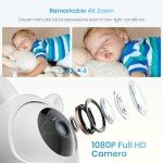 ieGeek 2-Camera Split-Screen Baby Monitor