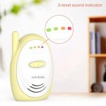 Hellobaby 2.4GHz Audio Baby Monitor with Range