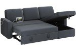 Yaheetech L-Shaped Sectional Sofa with Storage