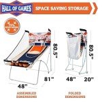 EZ Fold Indoor Basketball Game with LED Scoring