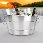 Stainless Steel Insulated Party Beverage Tub 12QT