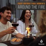 Mancave Tabletop Fire Pit with Ethanol Fuel