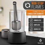 Mancave Tabletop Fire Pit with Ethanol Fuel