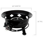 Flame King 24-inch Smokeless Propane Fire Pit