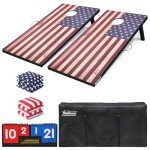 Regulation Cornhole Set with 8 Bean Bags