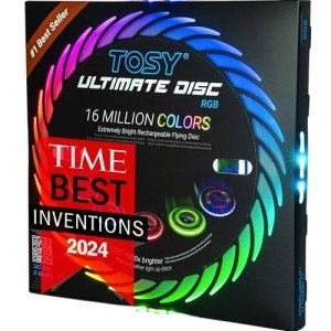 TOSY RGB Flying Disc - 16 Million Colors