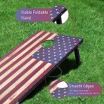 Regulation Cornhole Set with 8 Bean Bags
