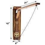 GoSports 21” Wall Mount Ring Swing Game