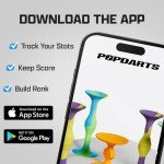 Popdarts PRO Pack Indoor/Outdoor Throwing Game