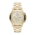 Fossil Men's Gold Chronograph Watch - Dean Model