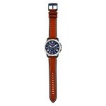 Fossil Grant Chronograph Watch - Silver/Blue