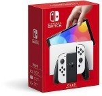Nintendo Switch OLED with White Joy-Con