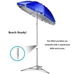 Ultimate Portable Sun Shade Umbrella - Blue