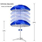 Ultimate Portable Sun Shade Umbrella - Blue
