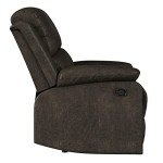 Brown Drew Recliner for Your Mancave Relaxation