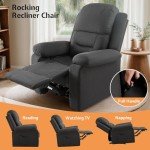 Jocisland Manual Recliner Chair for Ultimate Comfort