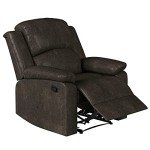 Brown Drew Recliner for Your Mancave Relaxation